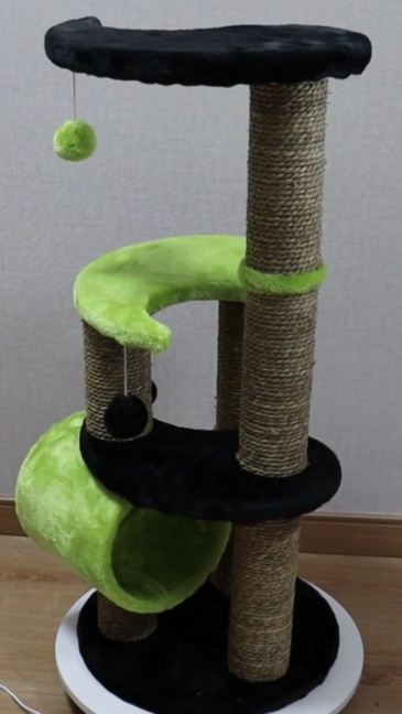 Relipet RL17328 Multi-Level Cat Tower with Scratching Posts