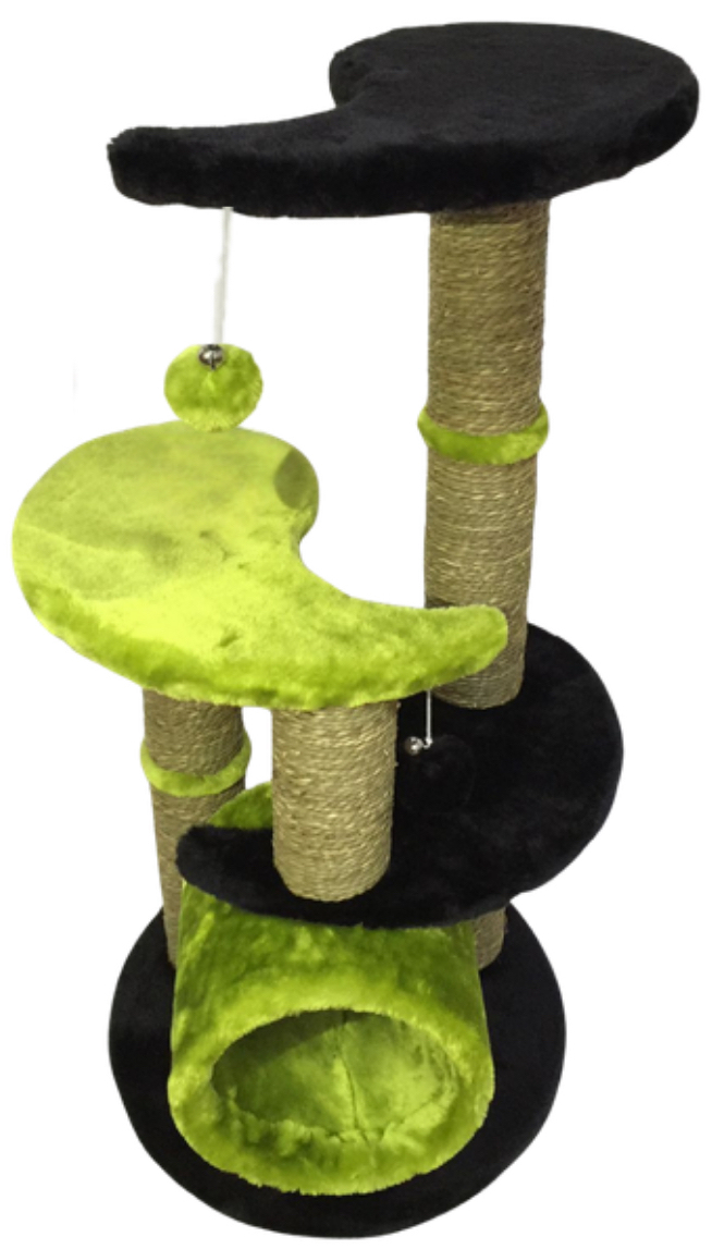 Relipet RL17328 Multi-Level Cat Tower with Scratching Posts