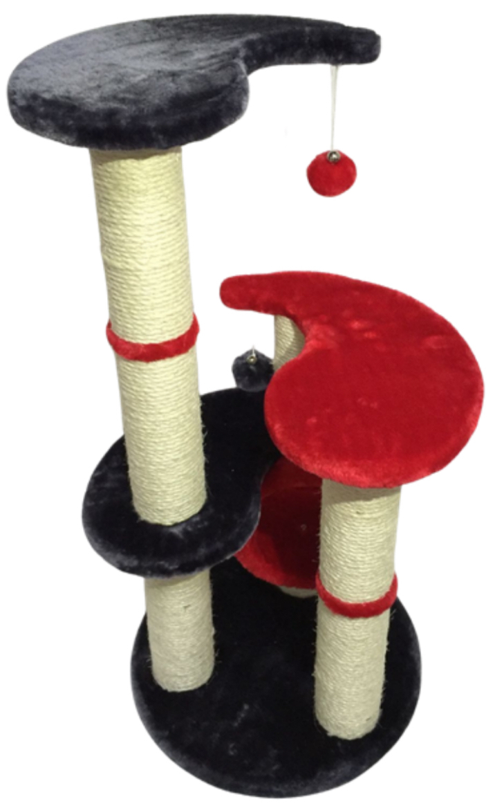 Relipet RL17328 Multi-Level Cat Tower with Scratching Posts