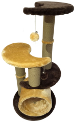 Relipet RL17328 Multi-Level Cat Tower with Scratching Posts