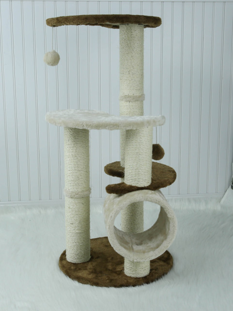 Relipet RL17328 Multi-Level Cat Tower with Scratching Posts