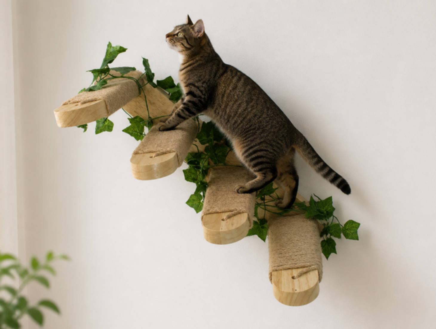 Relipet RLA075V1 Wall Mounted Cat Climbing Steps 40x22cm