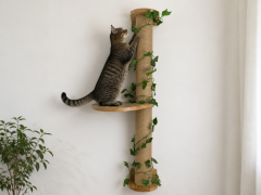 Relipet RLA079V1 Wall Mounted Cat Climbing Post , 91cm High