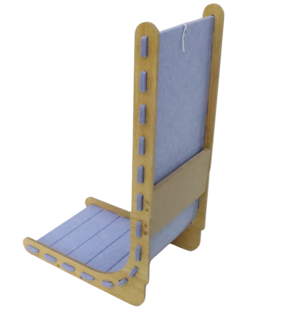Relipet RL3005V1 Corner Felt Cat Scratcher – L-Shape with Hanging Pom-Pom, Kitten Climb & Scratch Corner