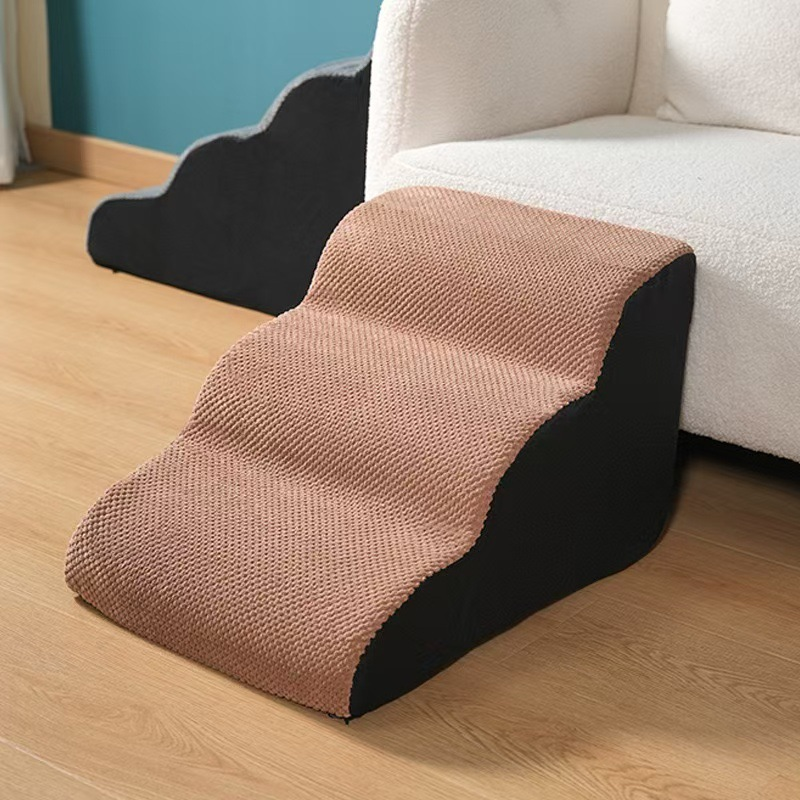 Relipet RL2746 High-Resilience Pet Ramp Stairs with Anti-Slip Base