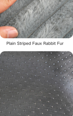 Relipet RL2864 Round Plush Pet Bed – Faux Rabbit Fur Ribbed Cushion for Cats