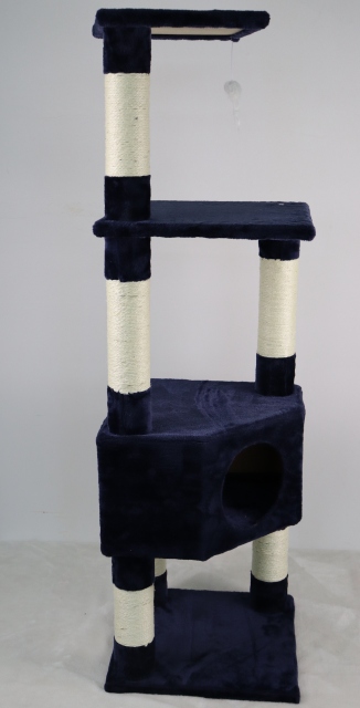 Relipet RL17434 Multi-Level Cat Tree with Sisal Scratching Posts & Hanging Toy