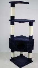 Relipet RL17434 Multi-Level Cat Tree with Sisal Scratching Posts & Hanging Toy