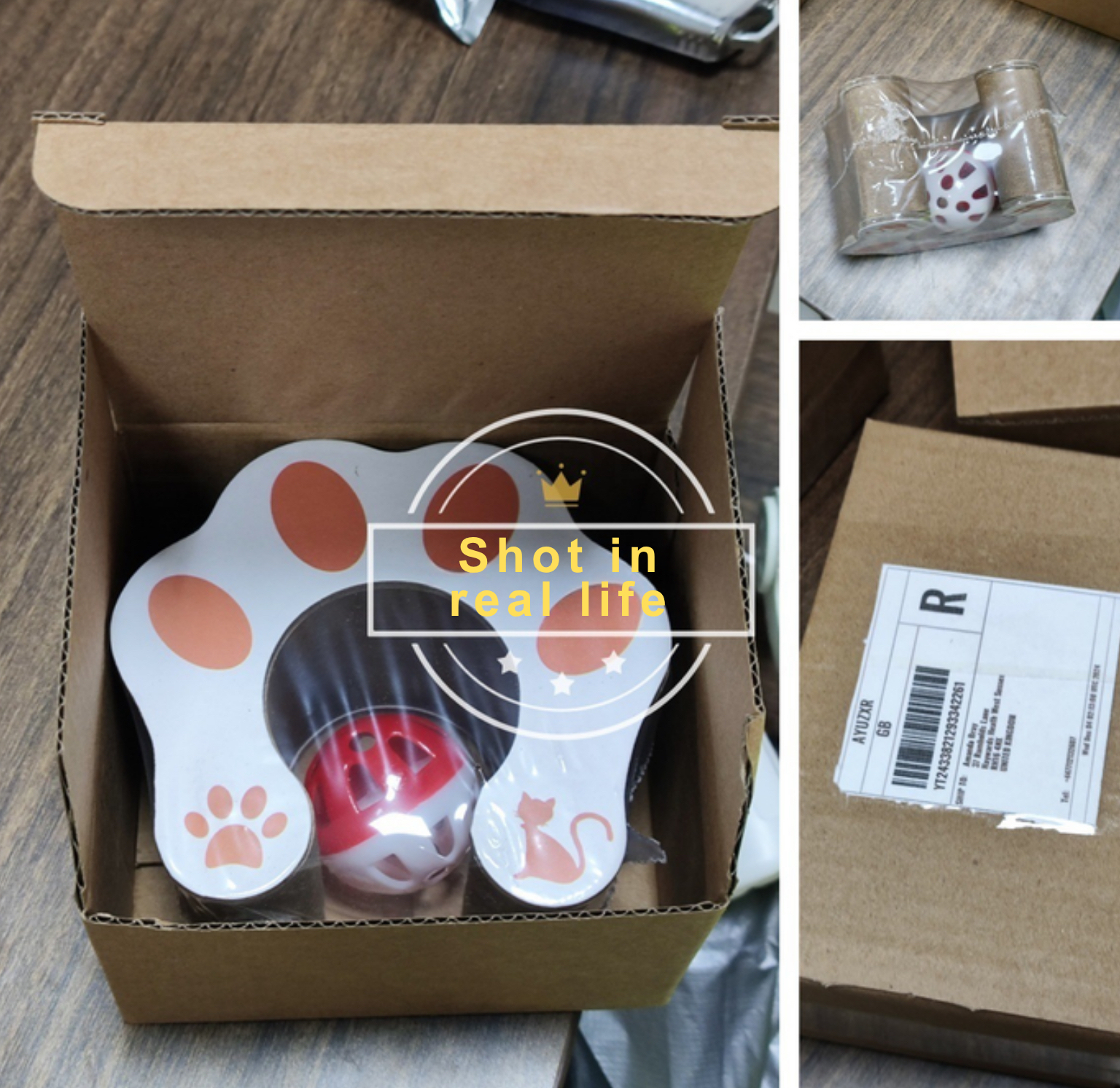 Relipet RL2876 Magic Cat Toy – Foldable Corrugated Cardboard Scratcher with Magnetic Ends