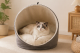 Relipet Wholesale 2-in-1 Foldable Pet Cave Bed | RL2378 Customizable Sherpa Fleece Cat & Small Dog Bed with Reversible Washable Cushion – Bulk Order Supplier