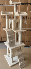 Relipet Economy Cat Tree, 170cm Multi-Level Cat Tower for 1–2 Cats