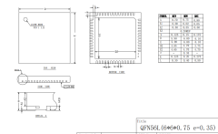 QFN6X6-56L,WanYing Chip Packaging & Testing Electronics Co., Ltd.,QFN6X6-56L
