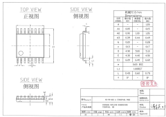 TSSOP16L,WanYing Chip Packaging & Testing Electronics Co., Ltd.,TSSOP16L