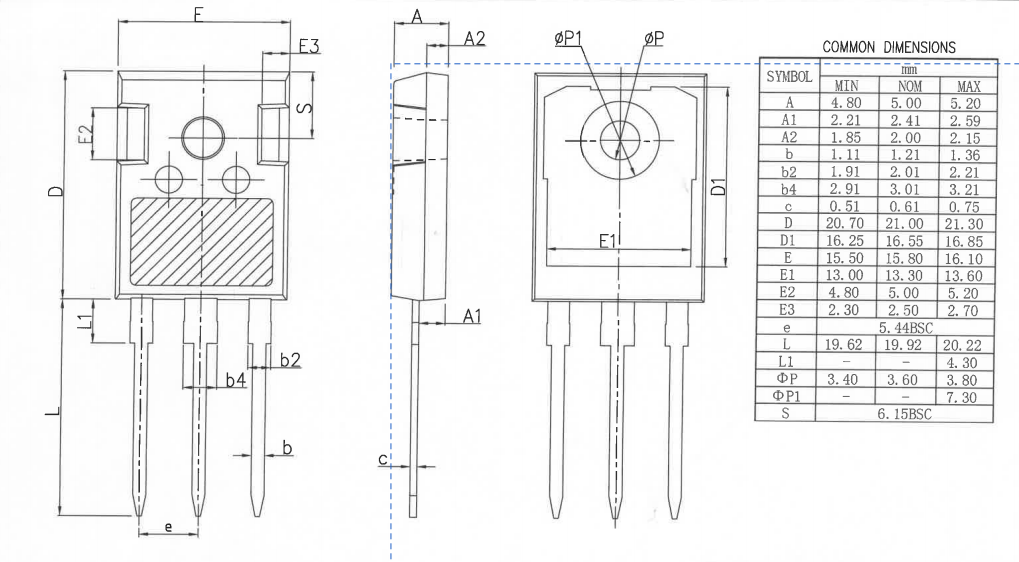 TO247-3L,WanYing Chip Packaging & Testing Electronics Co., Ltd.,TO247-3L