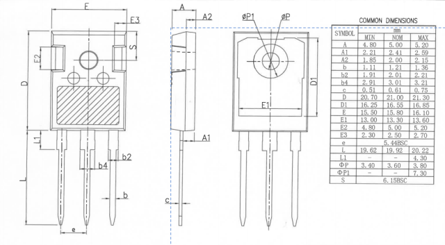 TO247-3L,WanYing Chip Packaging & Testing Electronics Co., Ltd.,TO247-3L