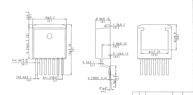 TO263-7L,WanYing Chip Packaging & Testing Electronics Co., Ltd.,TO263-7L