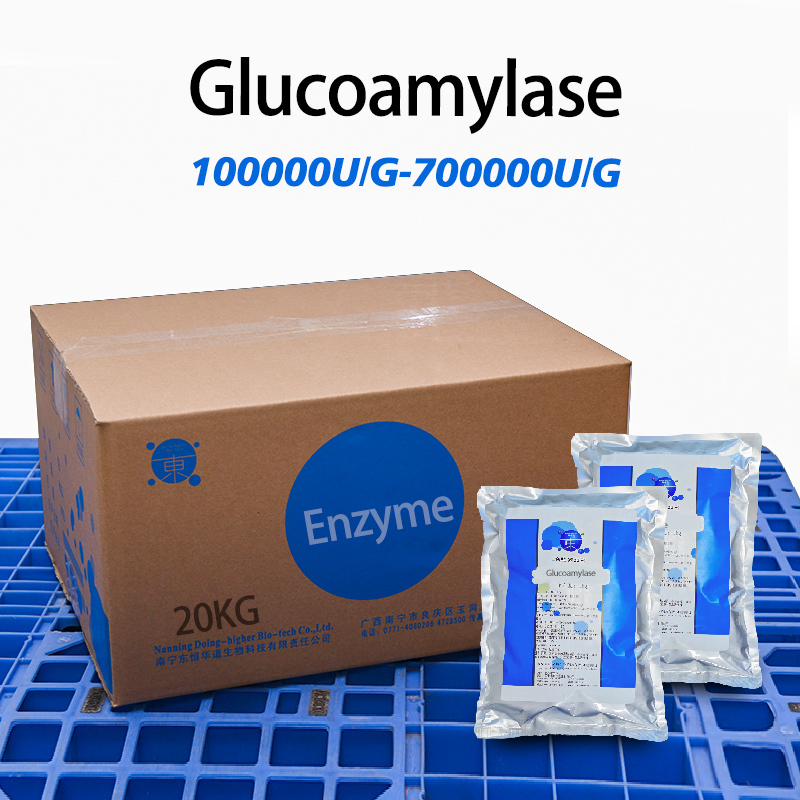 Glucoamylase en poudre 1 000 000 U/g, qualité alimentaire et industrielle, activité enzymatique personnalisable