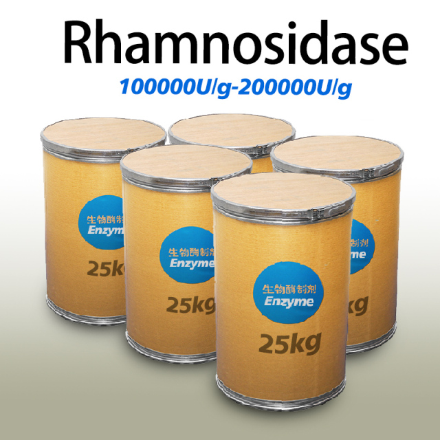 Rhamnosidase-Enzym in Lebensmittelqualität zur Entbitterung von Zitrusfrüchten und zur Aromaverbesserung von Wein
