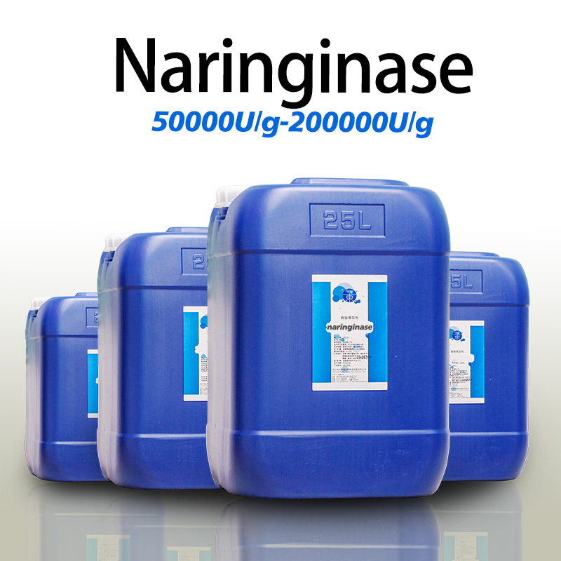 Naringinase is used in the processing of fruit juices and wines to remove bitterness