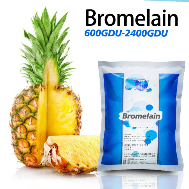 Bromelain pineapple enzyme 2400GDU use in industry of Dietary supplements