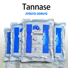 Enzyme tannase 500U/G use in food and tea beverage  providing enzyme preparation sampl