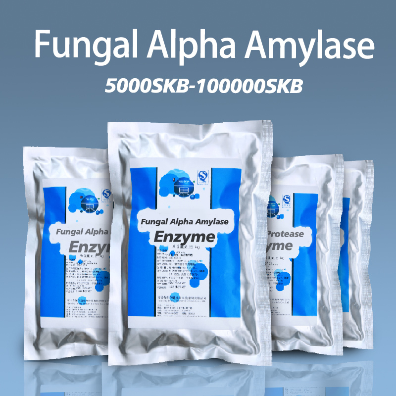 Fungal alpha amylase enzyme use in industry of bake bread