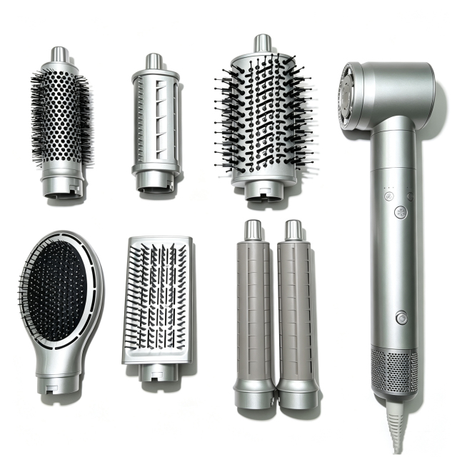 8-in-1 Hot Air Brush | Multi-Function Hair Dryer & Styler – Curl, Straighten & Dry All-in-One,MY SHOP,8-in-1 Hot Air Brush | Multi-Function Hair Dryer & Styler – Curl, Straighten & Dry All-in-One