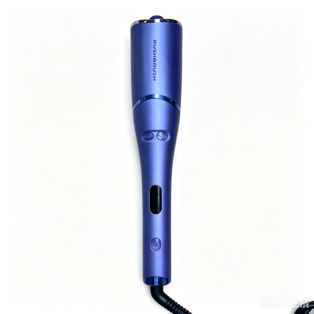 Automatic Hair Curler | RUSHBRUSH Auto Rotating Curling Iron for Effortless Salon Curls,MY SHOP,Automatic Hair Curler | RUSHBRUSH Auto Rotating Curling Iron for Effortless Salon Curls