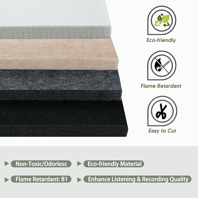Polyester Fiber Acoustic Wall Sticker,MY SHOP,HushPod Modular Booth