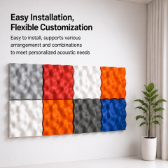 Suspended Acoustic Cloud Diffuser,MY SHOP,ResonanceCeiling Tile Series