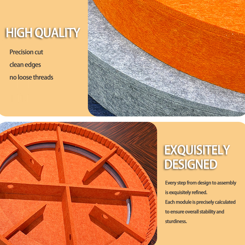 Round Polyester Acoustic Panel,MY SHOP,AcousticCloud Ceiling System