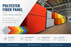 Eco-Friendly Polyester Fiber Acoustic Panels Versatile Sound Absorption for Modern Interiors,MY SHOP,AuraWall Fabric-Wrapped Panel