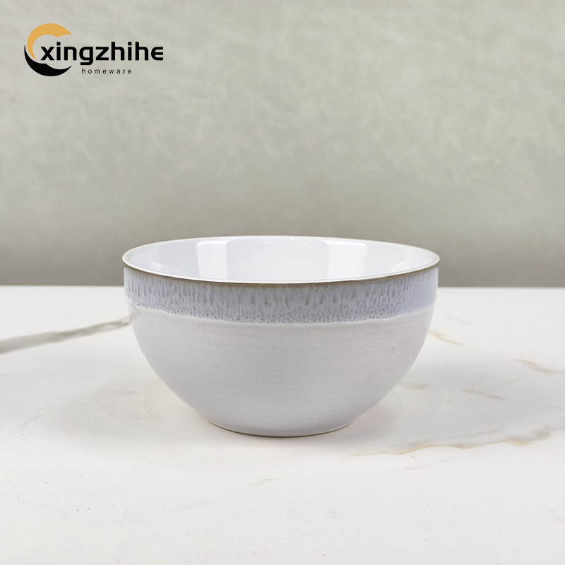 Luxury Kiln Altered Glaze Stoneware Dinnerware Sets Nordic Western Matt Gray Glazed Ceramic Cup Kit Dishwasher Safe