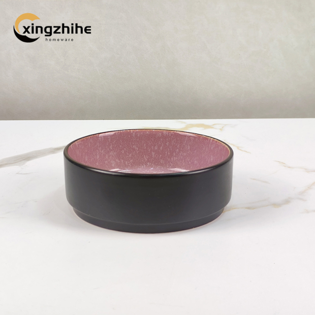 New Arrival Luxury Eco-Friendly Stoneware Dinnerware Sets with Pink Speckle Design for Home & Office Dining, Xingzhihe,New Arrival Luxury Eco-Friendly Stoneware Dinnerware Sets with Pink Speckle Design for Home & Office Dining