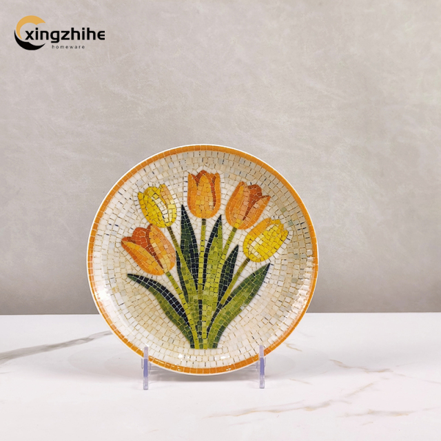18/16/12 Pcs Stoneware Tableware Set with Digital Printing Dishwasher Safe & Eco-Friendly Microwave & Oven Safe