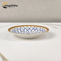 Hot Sales Japanese Ceramic Bowl Set Gift Box with Underglaze Color Hand-painted Tableware Dishwasher Microwave Safe Eco-Friendly