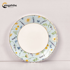 18/16/12 Pcs Stoneware Tableware Set with Digital Printing Dishwasher Safe & Eco-Friendly Microwave & Oven Safe