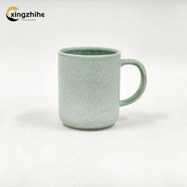 18/16/12/Piece Green Luxury Europe Stoneware Dinnerware Sets Custom Matte Glaze BPA Free Heat Resistant Dinner/Salad Plates Mugs