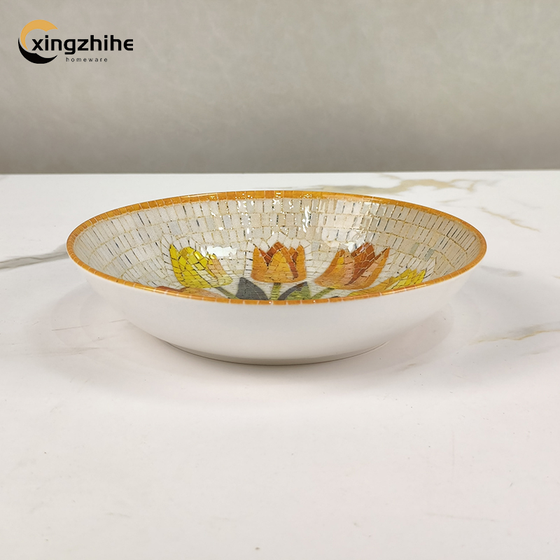 18/16/12 Pcs Stoneware Tableware Set with Digital Printing Dishwasher Safe & Eco-Friendly Microwave & Oven Safe
