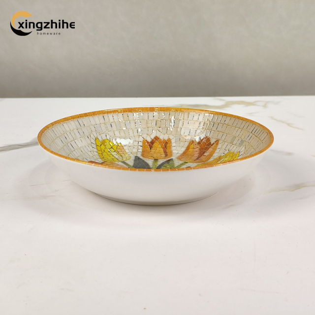18/16/12 Pcs Stoneware Tableware Set with Digital Printing Dishwasher Safe & Eco-Friendly Microwave & Oven Safe