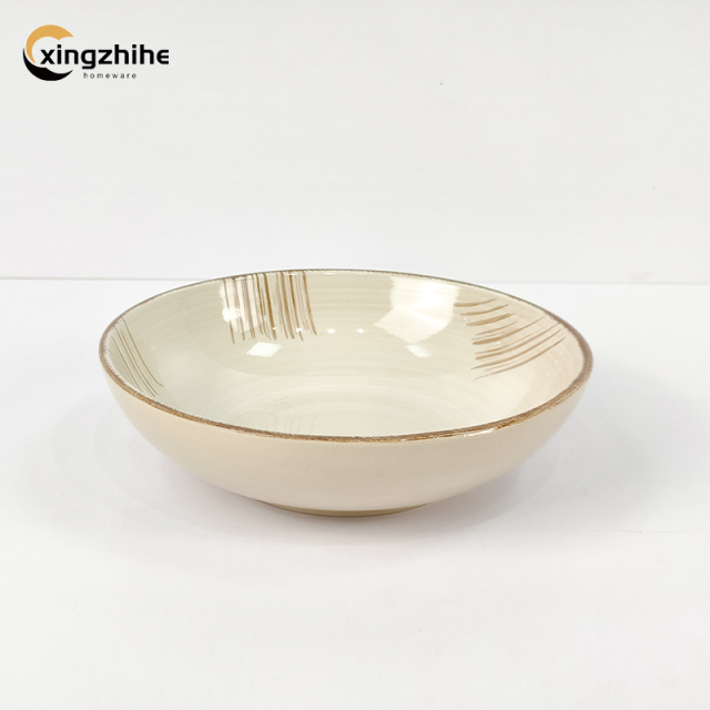 Luxury Nordic Style Gold Line Ceramic Dinnerware Service Set for Weddings Dishwasher & Microwave Safe Eco-Friendly