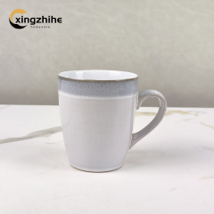 Luxury Kiln Altered Glaze Stoneware Dinnerware Sets Nordic Western Matt Gray Glazed Ceramic Cup Kit Dishwasher Safe, Xingzhihe,Luxury Kiln Altered Glaze Stoneware Dinnerware Sets Nordic Western Matt Gray Glazed Ceramic Cup Kit Dishwasher Safe