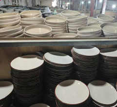 Ceramic Stock Factory Direct Wholesale Cheap Price Stock Ceramic Plate Bowls Mixed Ceramic Dinnerware Stock by Box Carton