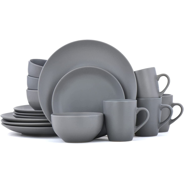 Sample Available Dinnerware Dinner Set Wholesale High Quality Ceramic Plate Western Customized Box Style Packing Color Feature