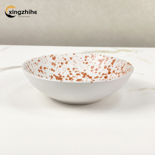 18/16/12-Piece Speckled Vintage Stoneware Dinnerware Sets-Dishwasher Safe Eco-Friendly BPA Free Durable Oven/Microwave Safe Heat