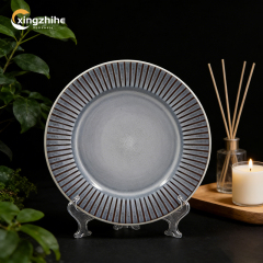 18/16/12-Piece Vintage Stoneware Dinnerware Sets-Dishwasher Safe Eco-Friendly BPA Free Durable Oven Microwave Safe Leak-Proof