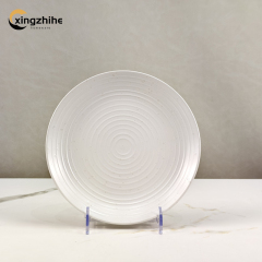 18/16/12 Pcs White Lipped Pearl Stoneware Tableware Set Digital Printing Dishwasher Safe Eco-Friendly Microwave Safe BPA Free