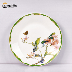 Modern Design Eco-Friendly Sustainable Reusable Glass Dinnerware Set BPA Free Heat-Resistant Dishwasher Microwave