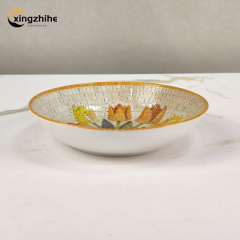 18/16/12 Pcs Stoneware Tableware Set with Digital Printing Dishwasher Safe & Eco-Friendly Microwave & Oven Safe