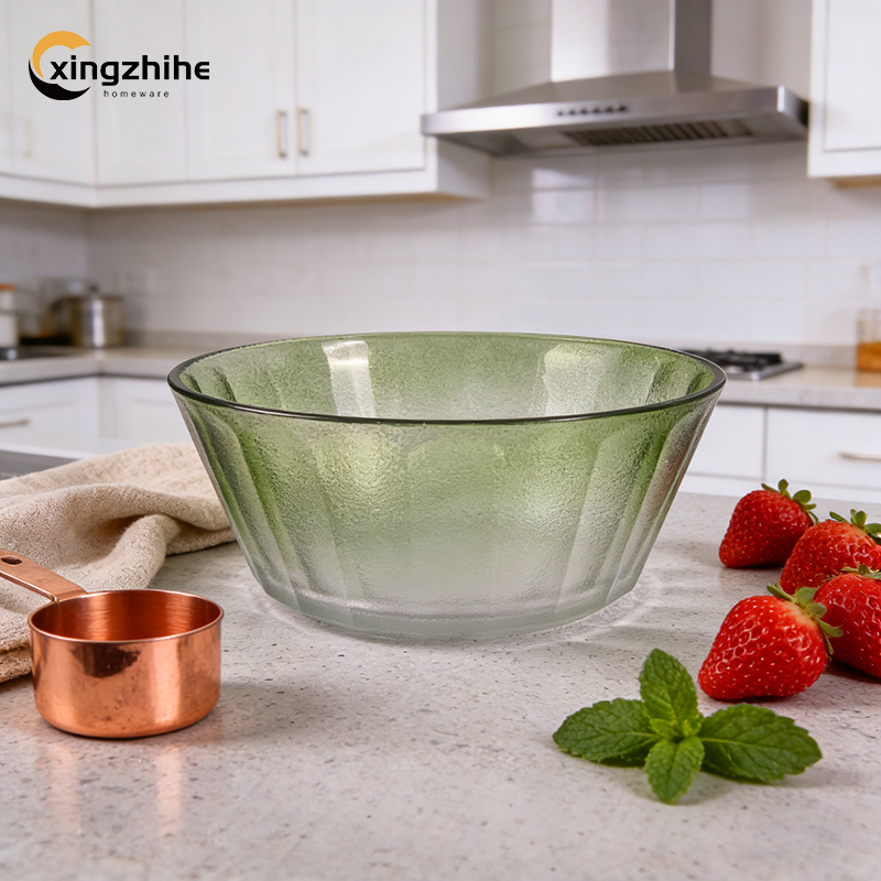 Sample Available Wholesale Modern Creative Eco-Friendly Customized Pasta Soup Rice Bowls Glass Party Wedding Gift Box Set